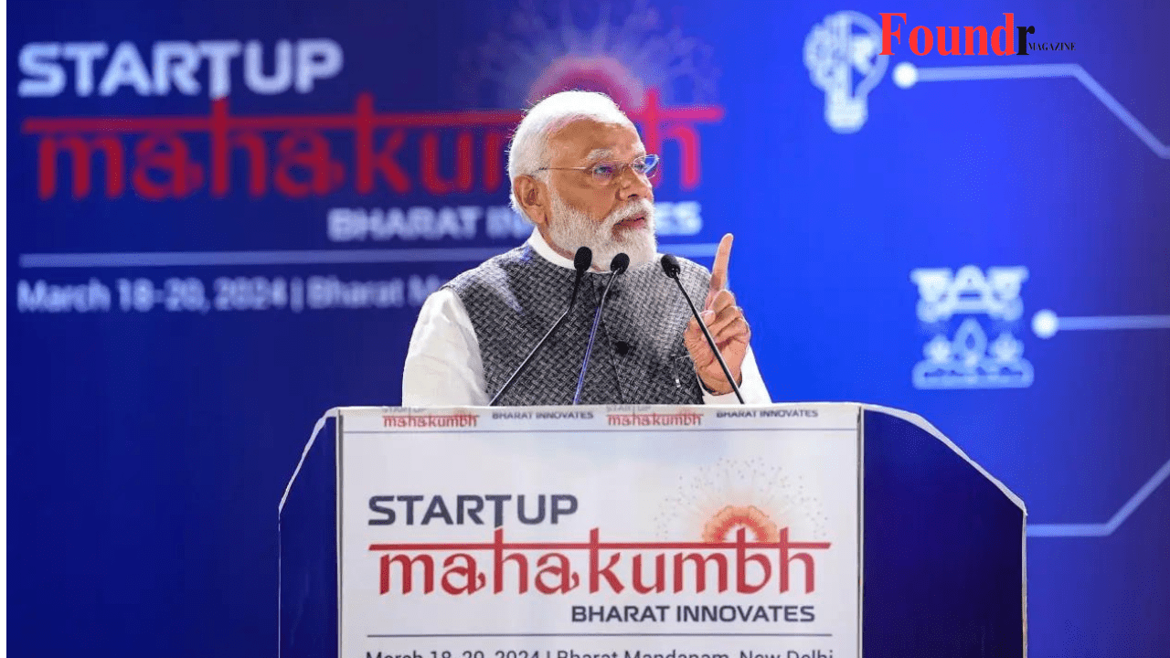 Business News |  PM Modi Ignites India’s Rise as a Global Innovation Leader at Bharat Mandapam